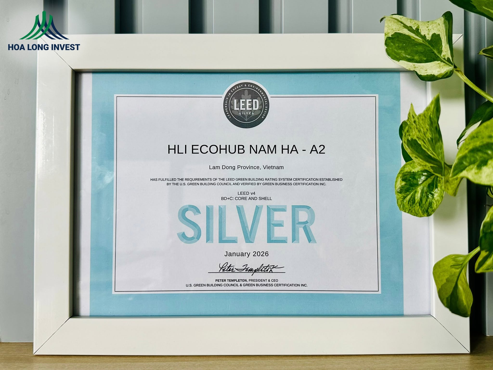 Chứng nhận LEED Silver